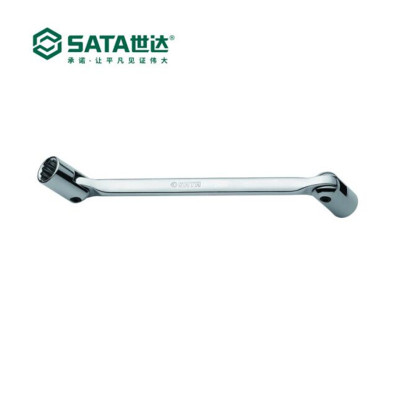 世达 套筒扳手 47501 全抛光双头角度 8*9mm 银色(把)
