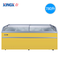 星星(XINGX) SD/SC-900BY 780升 冰柜 冷柜 卧式展示柜 冰柜商用 推拉门 冷藏柜 冷冻柜 冷冻冷藏