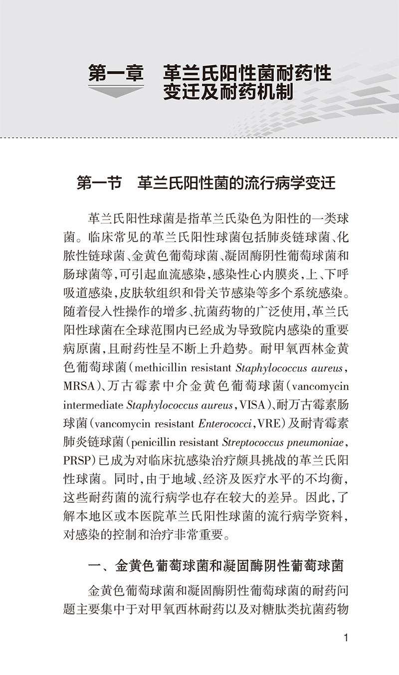 [正版] 耐药革兰氏阳性菌感染诊疗手册第2版 国家卫生健康委合理用药专家委员会编 口袋书临床药学 人民卫生出版社978高清大图