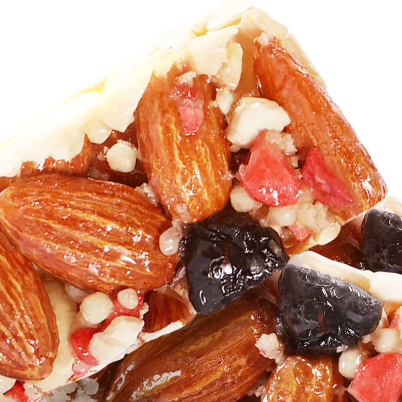 沃隆 0反式脂肪酸独立包装便携 坚果棒(20g*8支)*16盒 箱高清大图