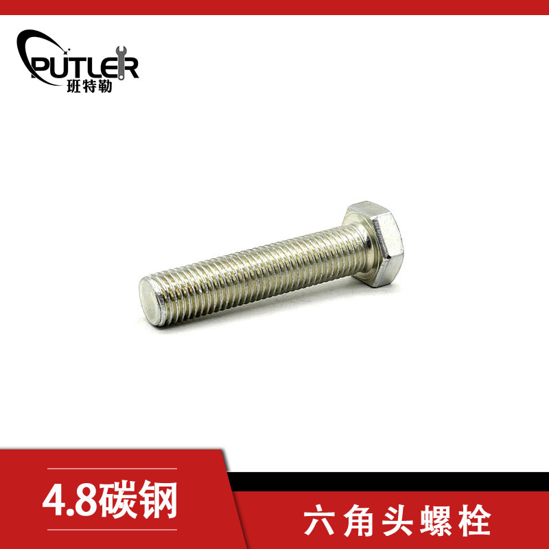 六角头螺栓-C级 M16*65 4.8级碳钢 M16*65