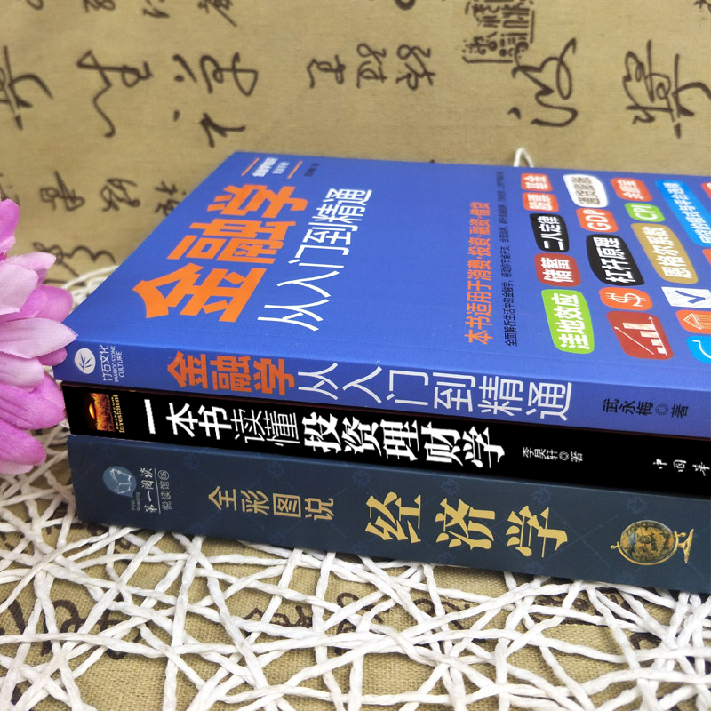 [正版]全套3册 从零开始读懂金融学+经济学+投资理财学 股票入门基础知识原理 证券期货市场技术分析家庭理财金融书籍高清大图