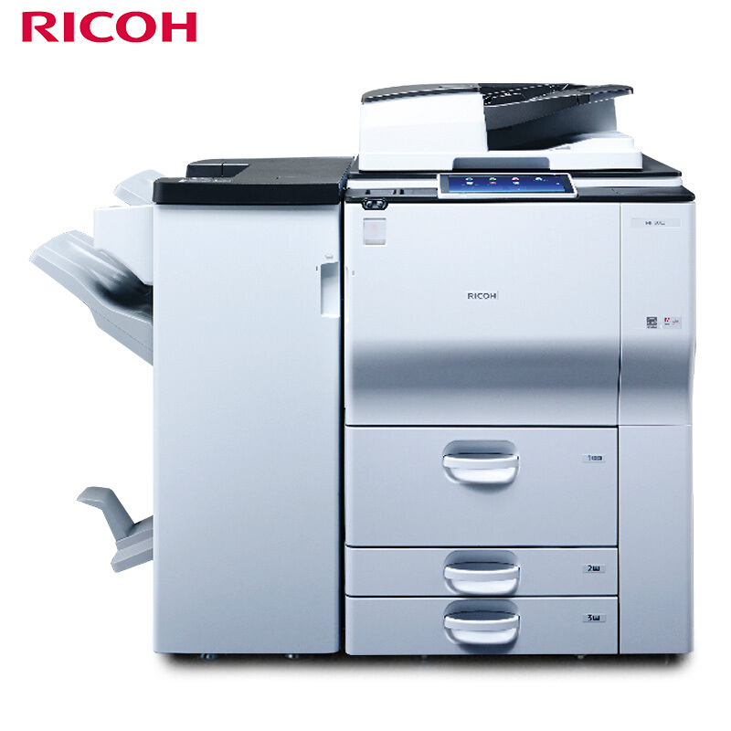 理光(RICOH) MP 7503SP A3黑白数码复合机自动双面打印复印扫描传真四合一(标配主机含输稿器+小册子装订器)