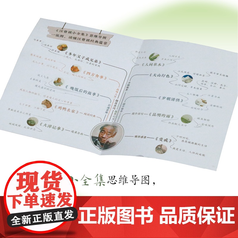 汪曾祺小全集全十册 汪曾祺著 返璞归真的文学经典,随书赠思维导图、别册 初中生高中生阅读 江苏凤凰文艺出版社正版高清大图