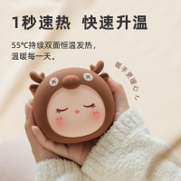 卡绮萌熊暖手宝充电宝两用二合一学生女迷你便携式暖手蛋USB