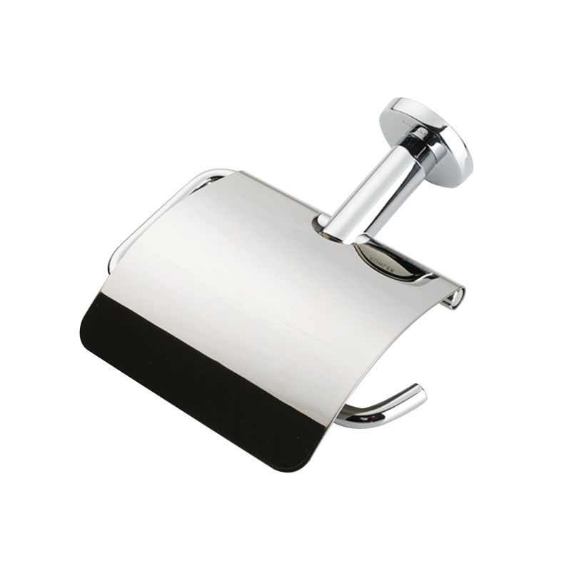 科勒Kohler 珂美系列卫生纸架卷纸架厕纸架(带盖板)K-97901T-CP