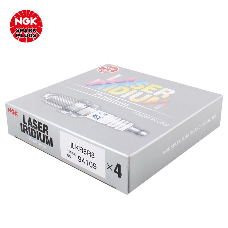 NGK 铱铂金火花塞 ILKR8R8 94109 四支装 新款长安汽车CS55/CX70/科尚/睿骋/逸动