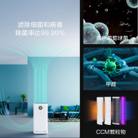 云米互联网空气净化器 家用低躁 除菌除甲醛除尘 APP控制 空气质量精准检测净化器