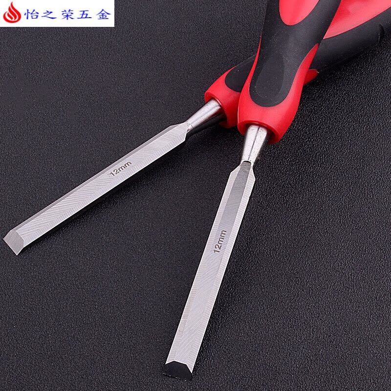 穿心木工凿平凿木匠实木柄凿子套装开凿铲扁凿可敲木工钊子工具 可以敲的工业级穿心凿16mm图片