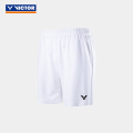 VICTOR/威克多 羽毛球服短裤针织运动短裤训练系列R-30201 M A（白）