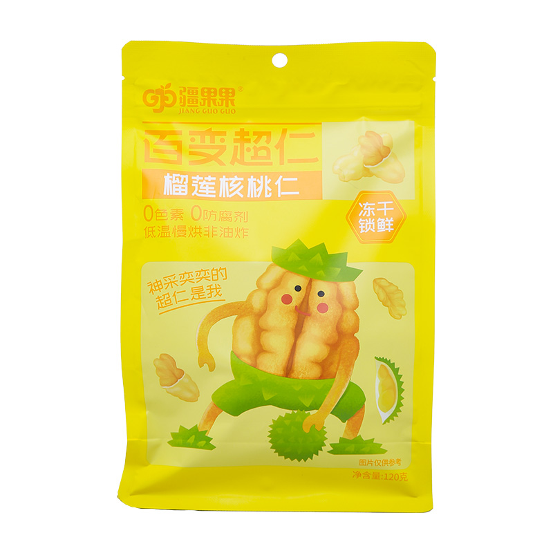 苏宁宜品疆果果榴莲味核桃仁10g*12包/袋