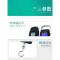 手提秤电子称便携式高精度家用小秤小型买菜称重器称鱼勾挂钩 蓝色背光中文(升级款带卡槽)
