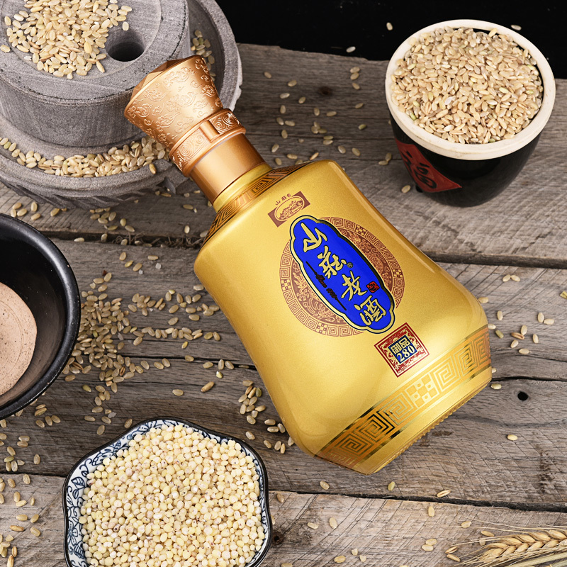 中华老字号山庄老酒42度御品280500ml单瓶装非遗酿造浓香型白酒承德