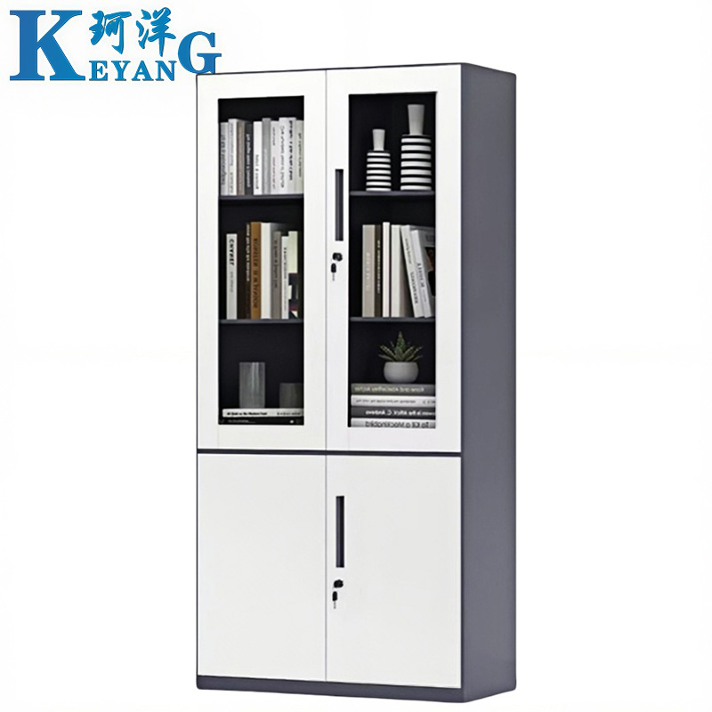 珂洋 文件柜 灰套白大器 台高清大图