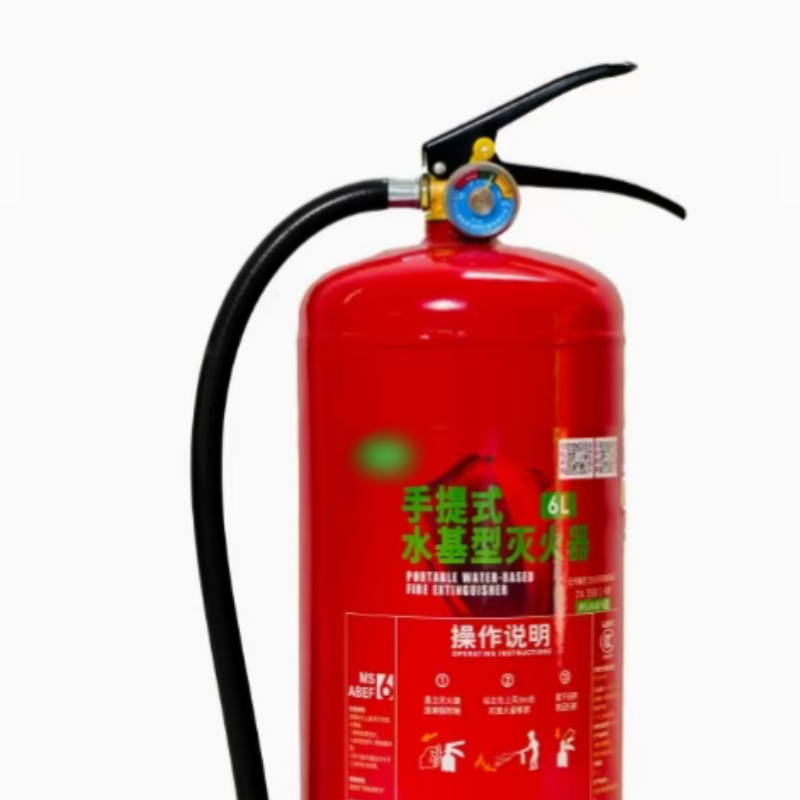 手提式水基灭火器 水雾 6KG。高清大图
