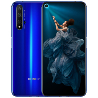 荣耀(honor)20 8GB+128GB 幻影蓝 移动联通电信4G全网通 4800万超广角AI四摄 3200W美颜自拍 麒麟980 全面屏手机