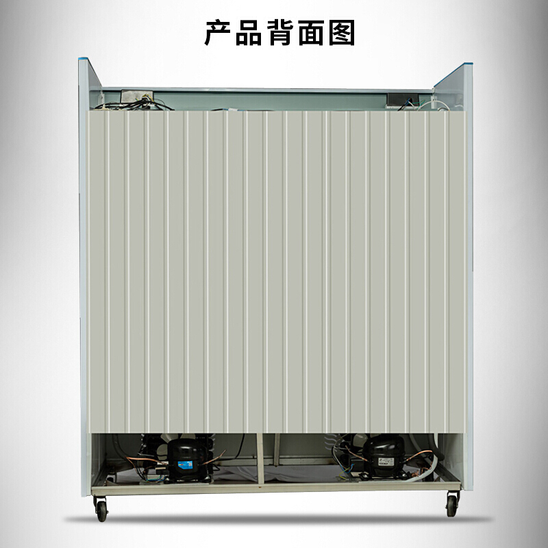 希冷(XILEN)豪华保鲜点菜柜冷藏展示柜商用冰柜麻辣烫柜水果蔬菜烧烤保鲜柜立式柜 1.2米双温点菜柜