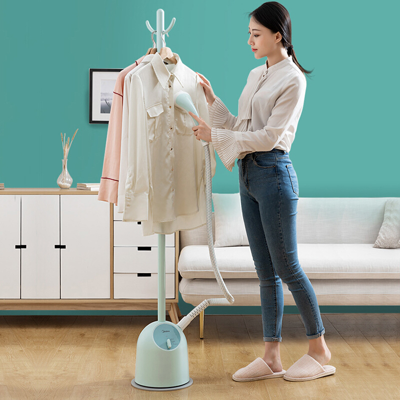 美的挂烫机ygj15q1三档调节强劲蒸汽家用手持单杆熨衣服熨烫机
