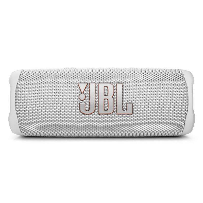 JBL FLIP6 新款音乐万花筒6代便携式蓝牙音箱低音炮防尘防水多台串联赛道扬声器独立高音单元音响 白色图片