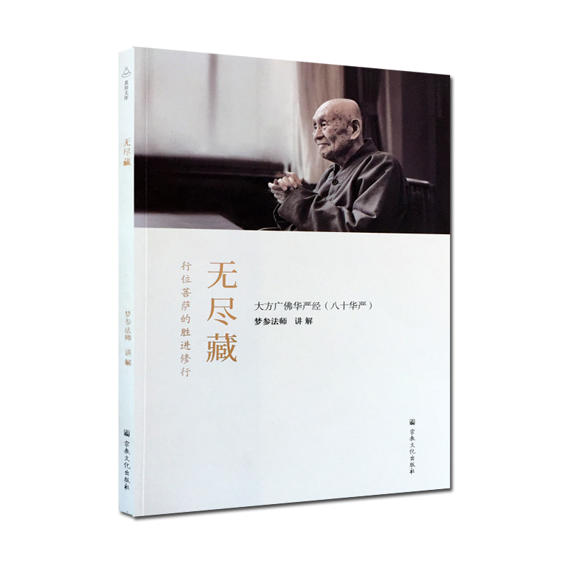 [正版]无尽藏(简体横排)行位菩萨的胜进修行 大方广佛华严经八十华严 梦参法师讲解