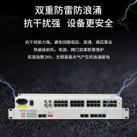 博扬 PCM复用设备光端机 2M语音设备 2E1一用一备转30路电话(可定制磁石)机架式 1对价BY-1+1E1-30P