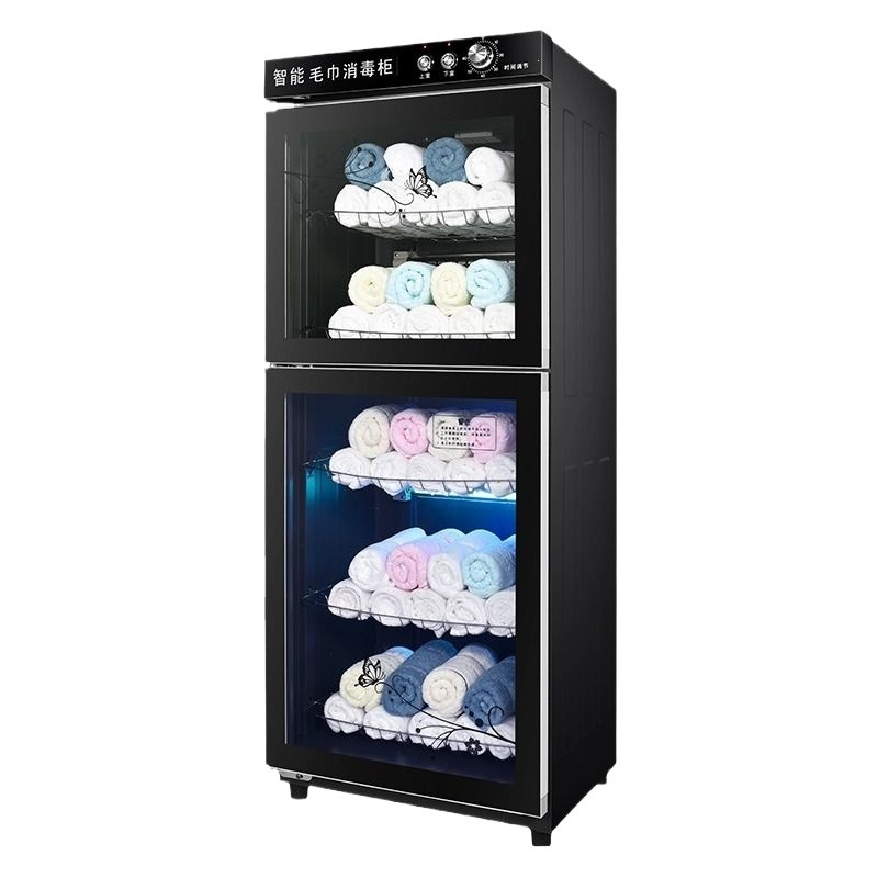 古达毛巾柜商用大容量紫外线美容院专用衣物家用保洁柜烘干美发店