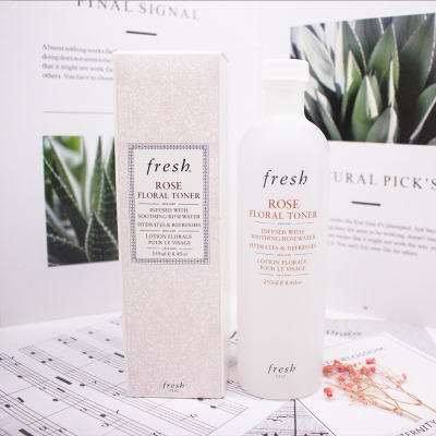 Fresh馥蕾诗玫瑰保湿舒缓花水250ml*1 补水滋润 爽肤水锁水