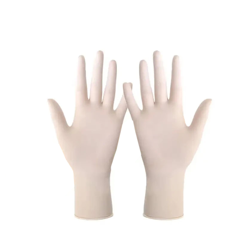 松丰 加厚橡胶手套牛筋手套 30cm*13.5cm(白色) 副