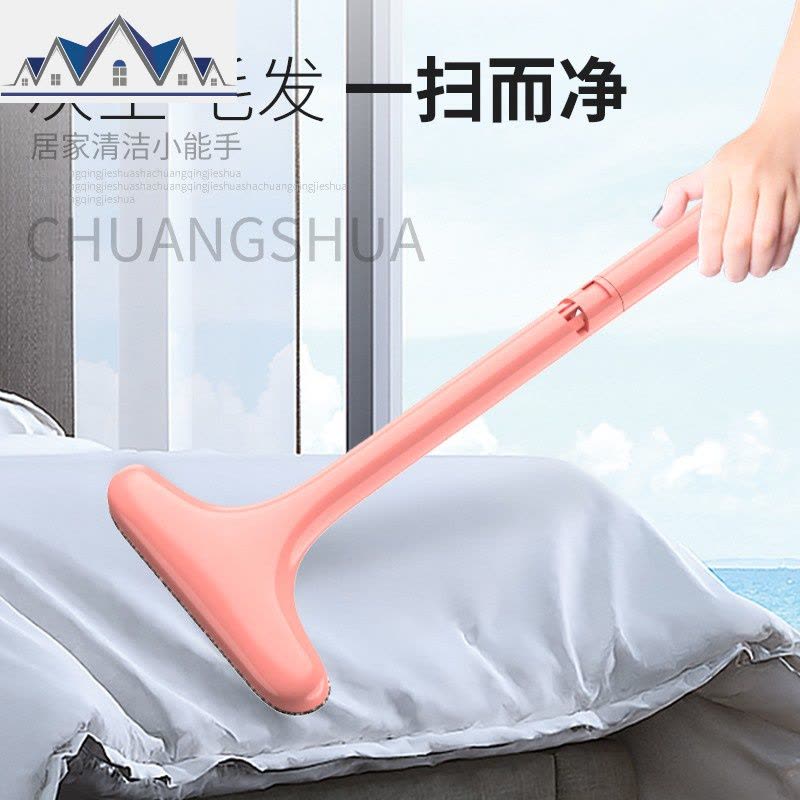 洗纱窗刷免拆洗家用擦玻璃刮擦窗器窗户刷清洁工具擦纱窗清洁刷子 升级版(可伸缩加长版)白色 三维工匠擦玻璃器图片