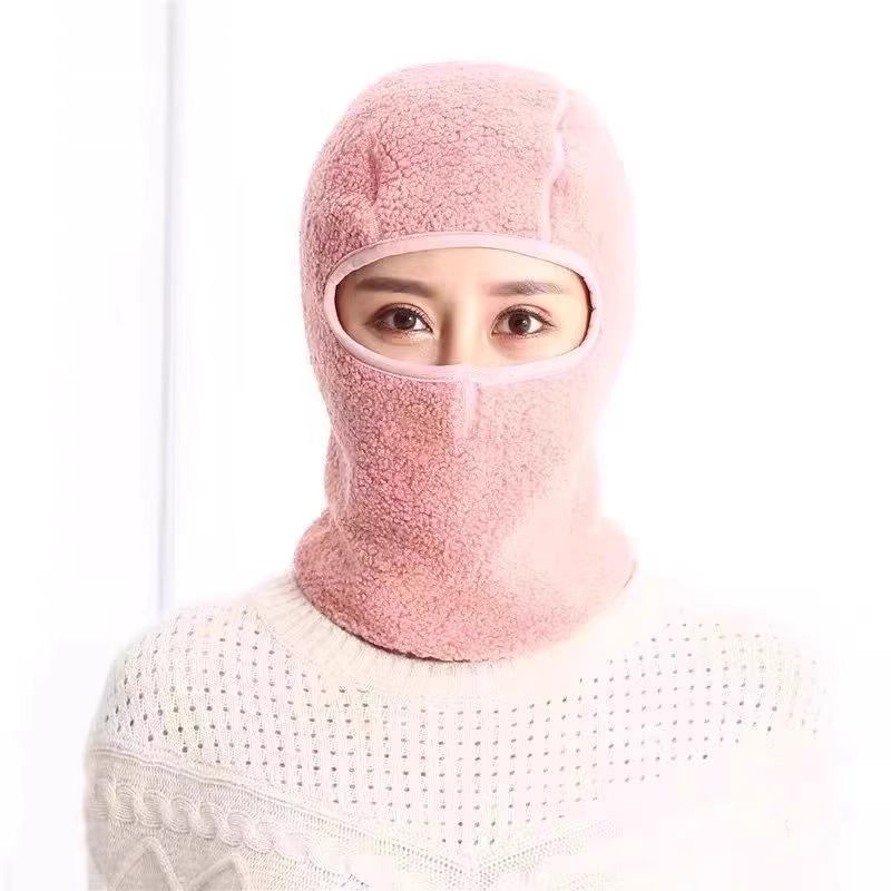 达人专享·冬季保暖头套男女防风帽防寒面罩骑行围脖护脸罩骑电动车装备