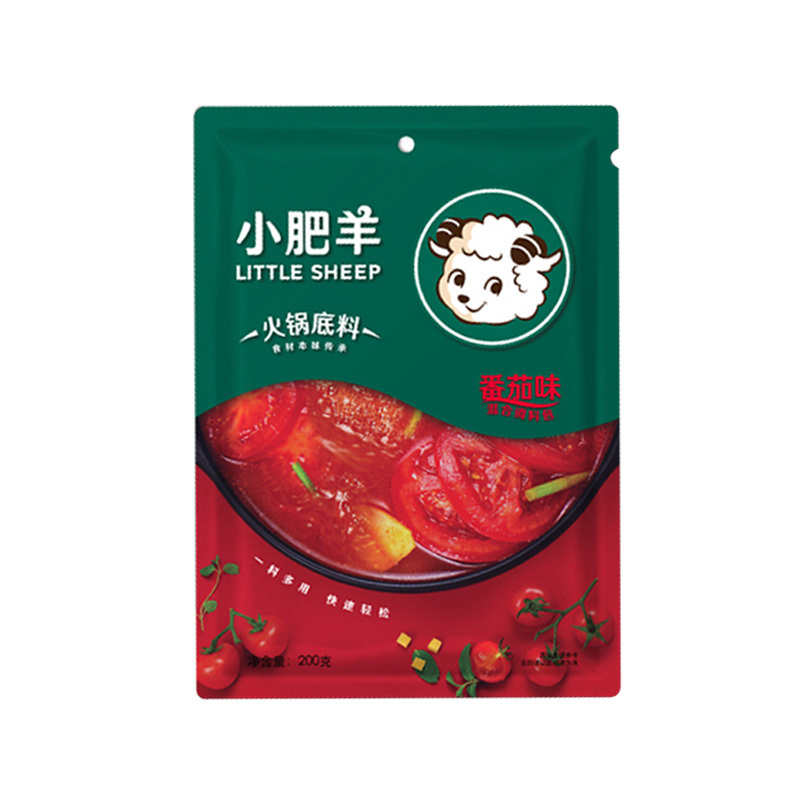 小肥羊 番茄味混合态火锅底料调味料 西红柿酸汤火锅料200g