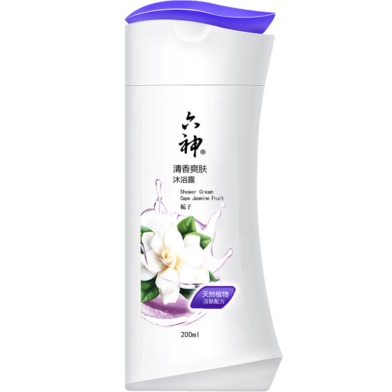 六神 清香爽肤 沐浴露 200ml(单位:瓶 )