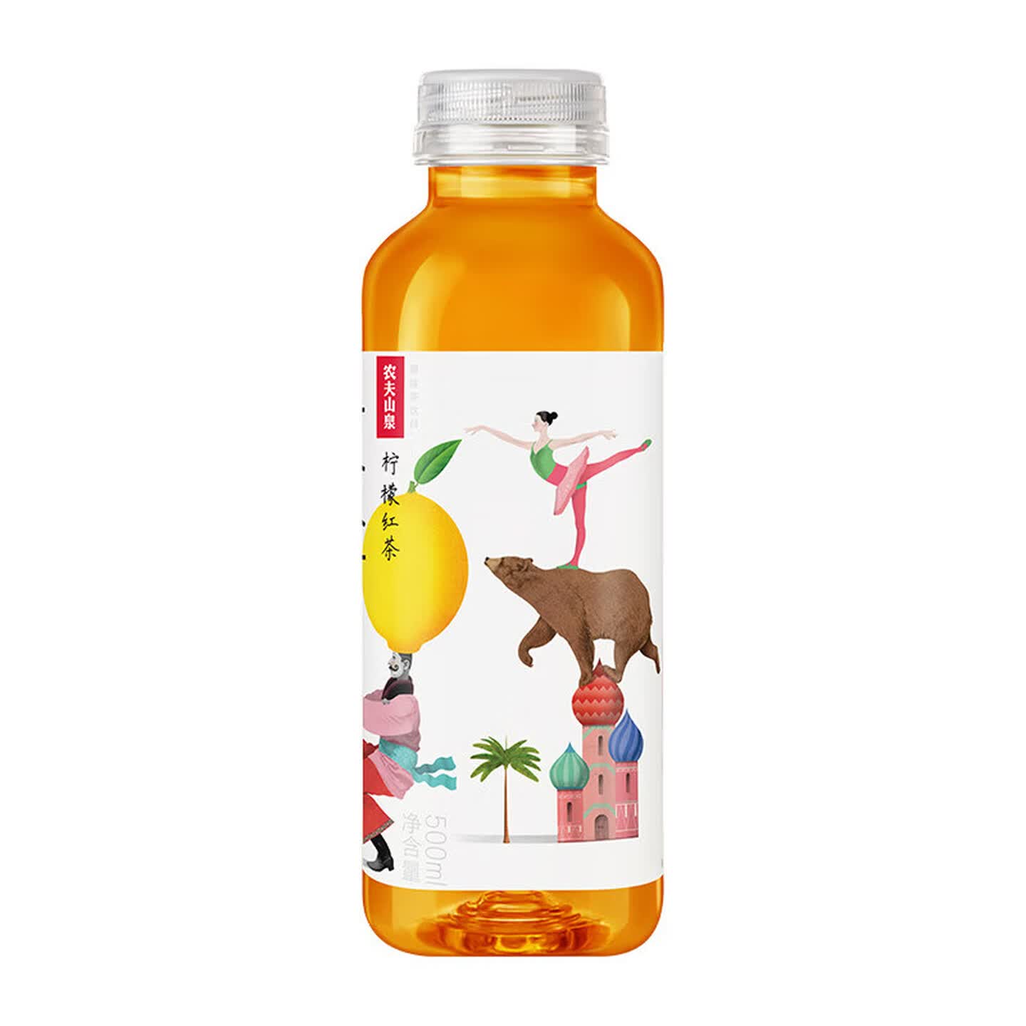 农夫山泉 茶π-柠檬红茶 500mL*15瓶 起订量:4高清大图