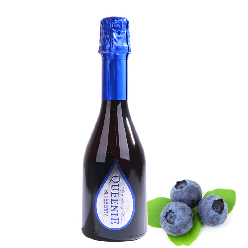 littletangluo蓝莓酒起泡酒粉色公主蓝莓气泡酒参数