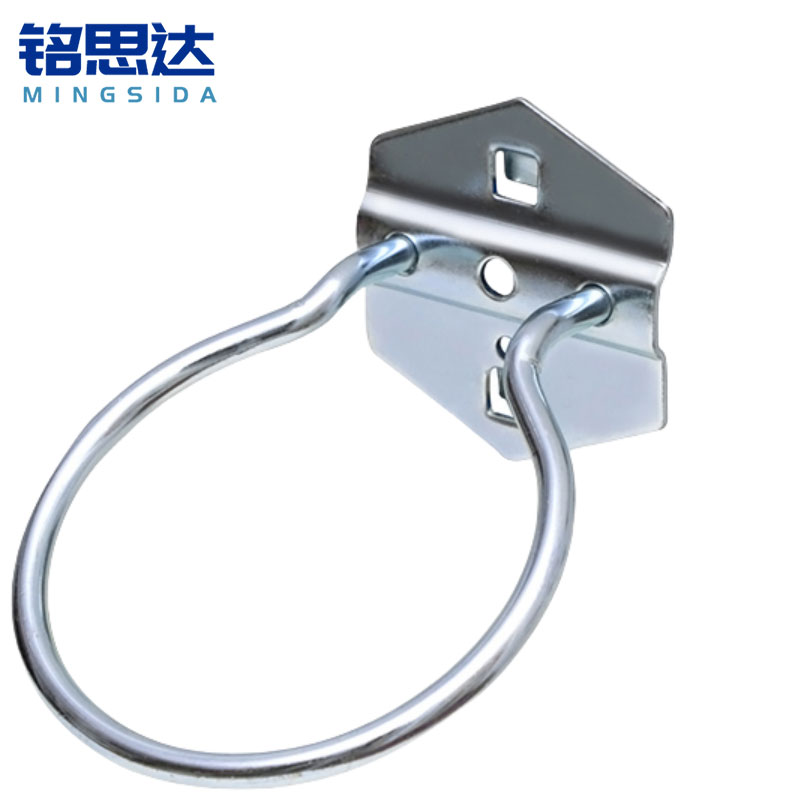 铭思达洞洞板挂钩圆环钩80mm(5个装)组高清大图