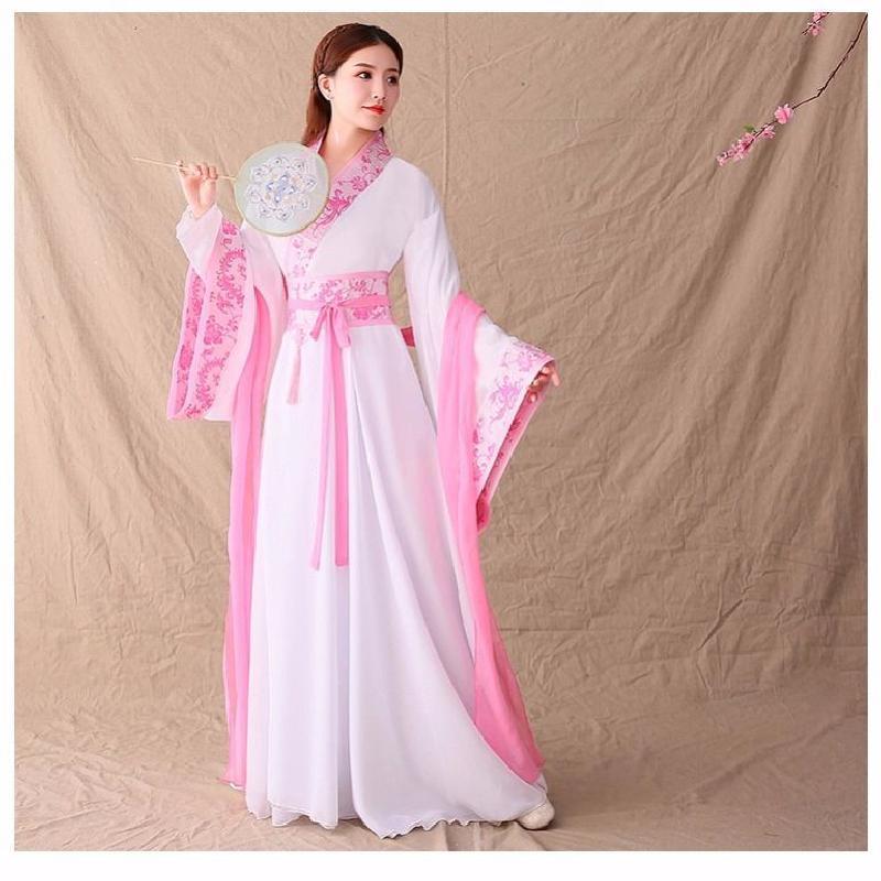 臻依缘唐装 民族服装 舞台服装 中式服装古装服装仙女飘逸广袖舞台套装古筝舞蹈演出服代改良汉服女襦裙夏臻依缘 价格图片品牌报价 苏宁易购叶氏女装专营店