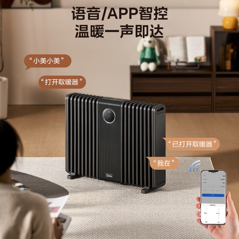 美的 HYS30DQR充油式电暖器高清大图