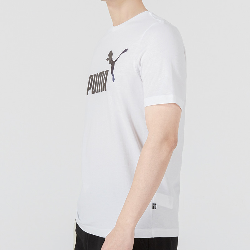 PUMA彪马短袖男装2022春季新款宽松运动服休闲半袖T恤849563-02