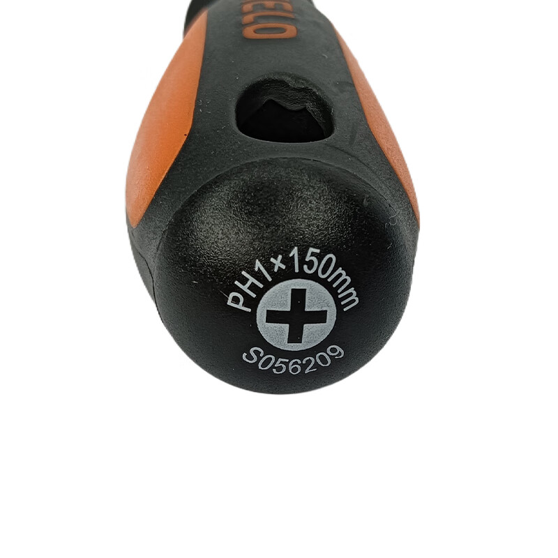 钢盾(SHEFFIELD) S056209 双色柄十字螺丝批PH1×150mm[家用]高清大图