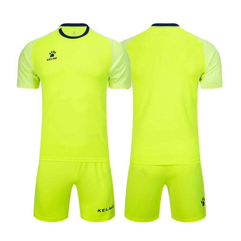 KELME/卡尔美旗舰店20年足球服套装 男短袖球衣比赛训练球服印字
