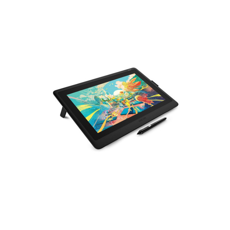 wacom新帝16hd手绘屏液晶显示屏dtk1661k0f视频