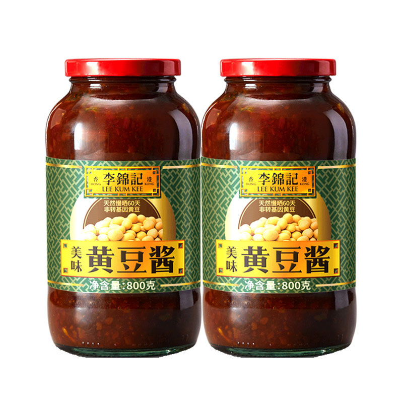 李锦记黄豆酱800g李锦记leekumkee豆瓣酱