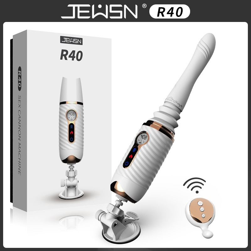 久兴(JEUSN)无线遥控R40炮机仿真阳具免提吸盘全自动伸缩加温震动棒变频女用自慰器 仿真器具情趣女性系列成人用品高清大图