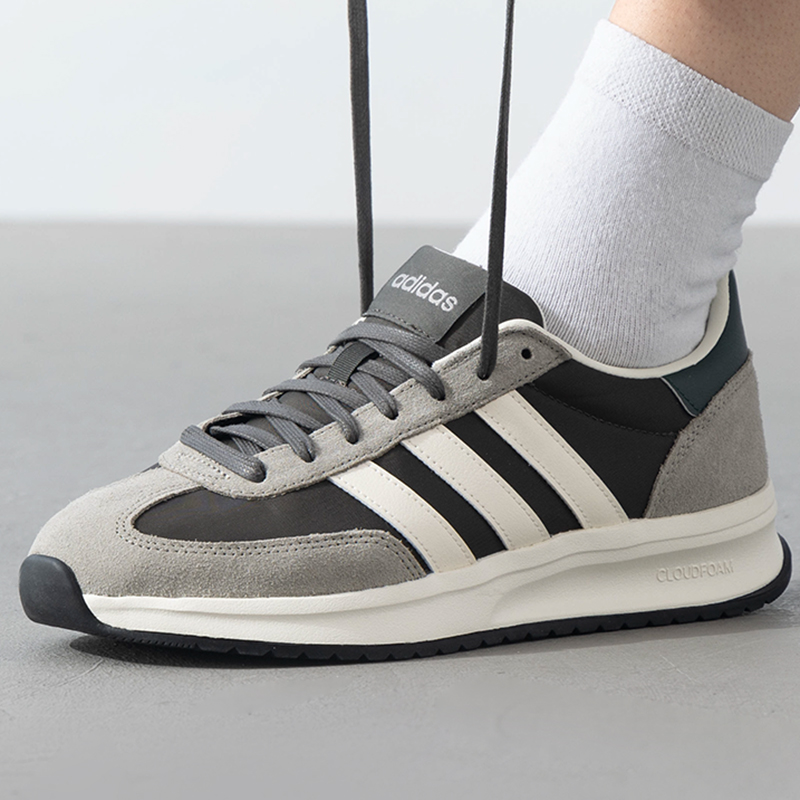 Adidas阿迪达斯男鞋新款运动休闲轻便复古跑步鞋IH8587 ZP高清大图