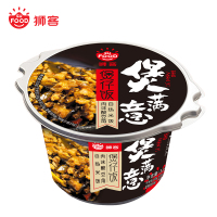 狮客[苏宁自主品牌]肉沫酸豆角煲仔饭方便自热米饭速食315g