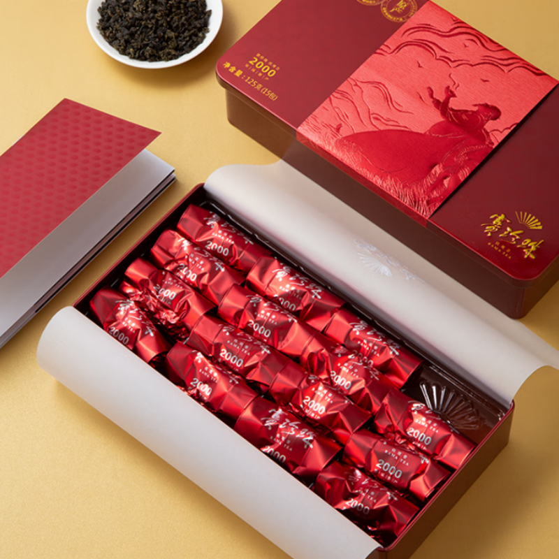 八马茶业乌龙茶AA2085赛珍珠2000 铁观音浓香型250g(新老包装随机发货)高清大图