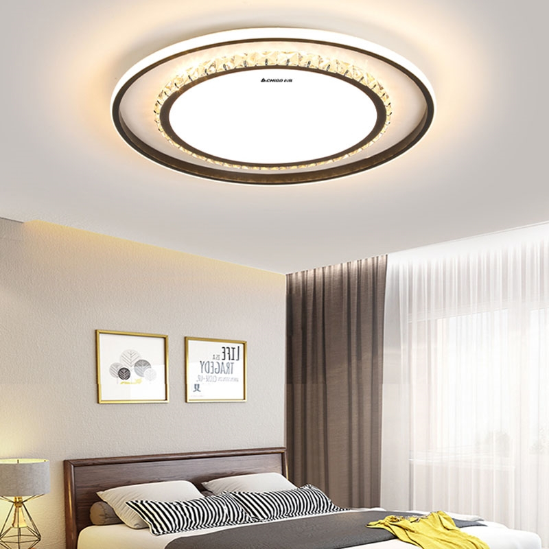 志高chigo客厅灯led吸顶灯大气家用卧室灯简约现代房间灯长方形饰灯具