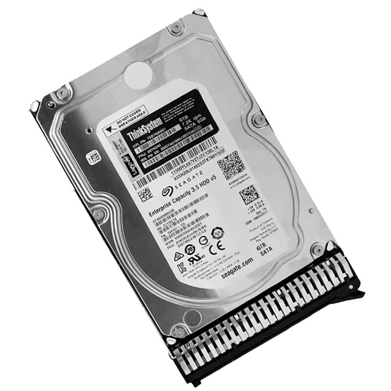 联想(Lenovo)企业级服务器硬盘SAS/SSD/SATA存储NAS硬盘 2T 7.2K SATA企业级 3.5英寸高清大图