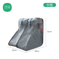 可视窗靴子收纳袋子家用旅行装长靴袋鞋子打包整理防尘防潮袋