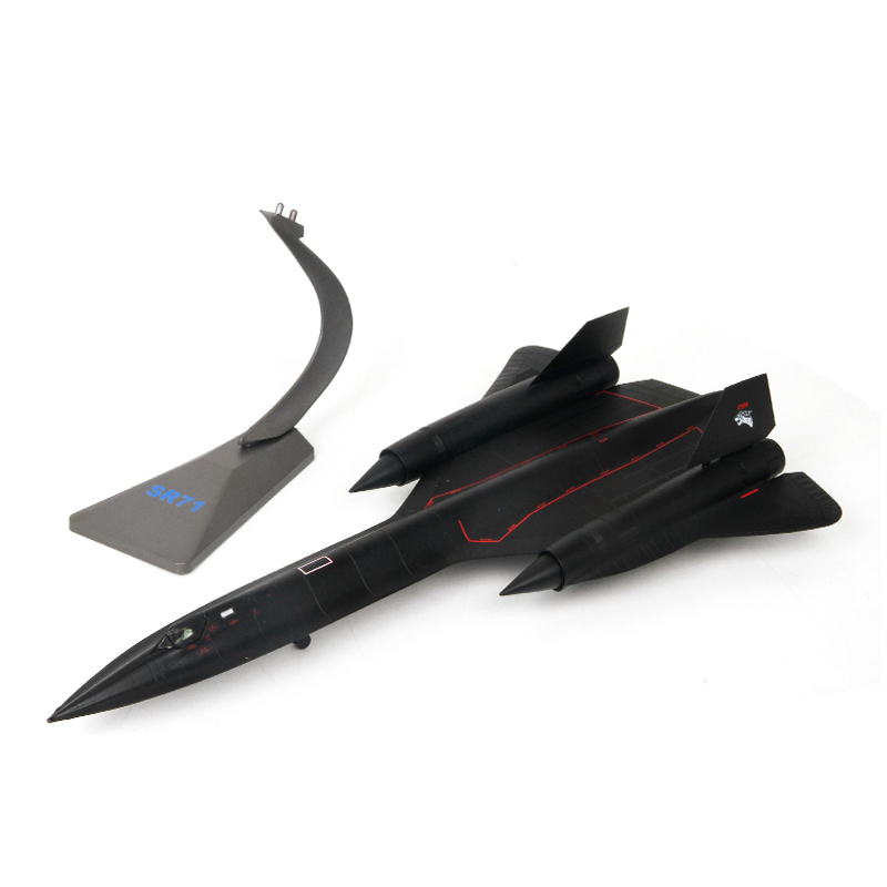 172黑鸟侦察机模型sr71美国飞机模型合金仿真静态成品军事摆件
